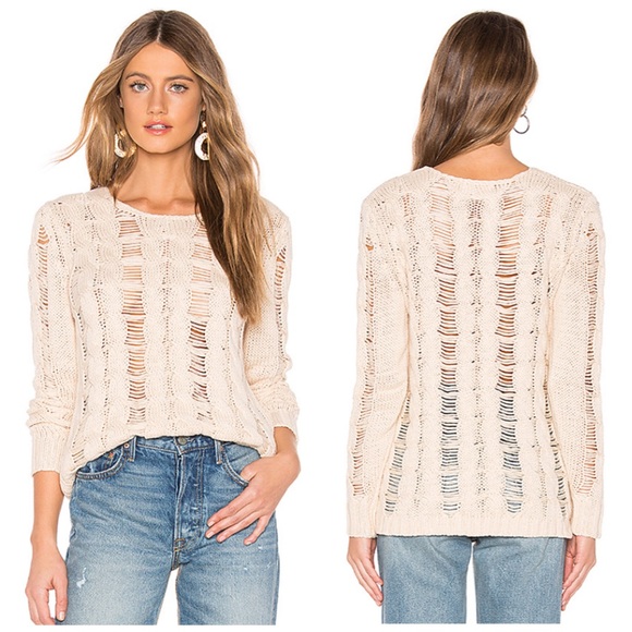 Lovers + Friends Sweaters - NWT Lovers + Friends Ramona Cable Knit Sweater